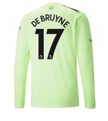 Manchester City Kevin De Bruyne #17 Tredjedrakt 2022-23 Langermet